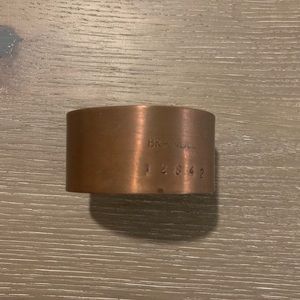 Branded Copper Cuff
